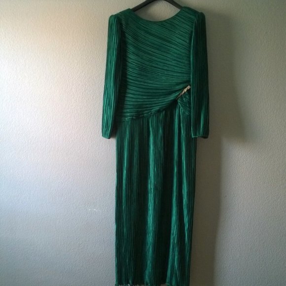 Neiman Marcus Green Dressnull